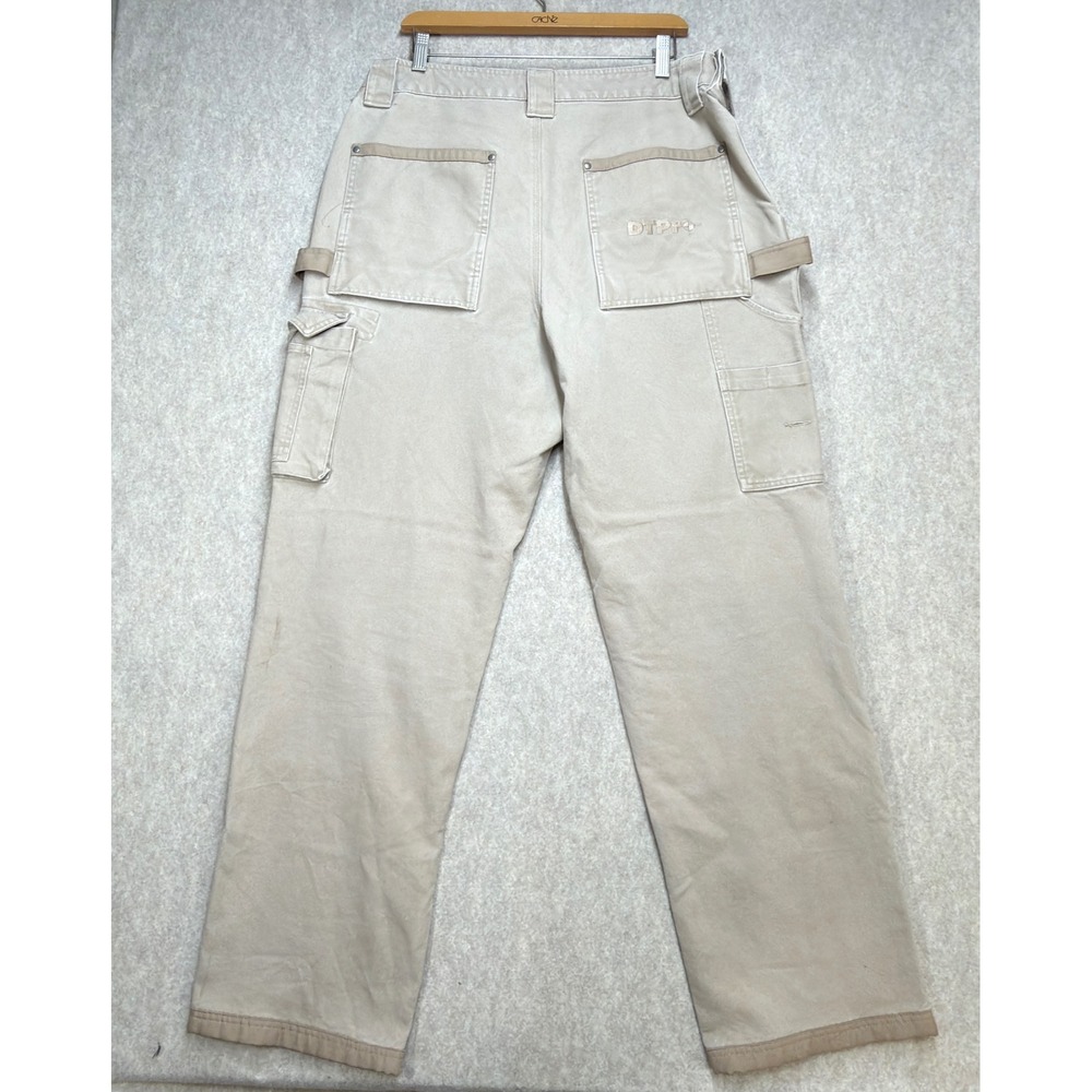 Duluth Trading Co Pro Double Knee Fire Hose Cargo Work Pants Mens 36x31 Workwear - Picture 2 of 12